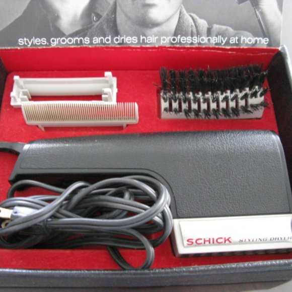 Vintage Schick Styling Hair Dryer with accessories - Picture 2 of 4